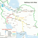 Map of Railway in Iran